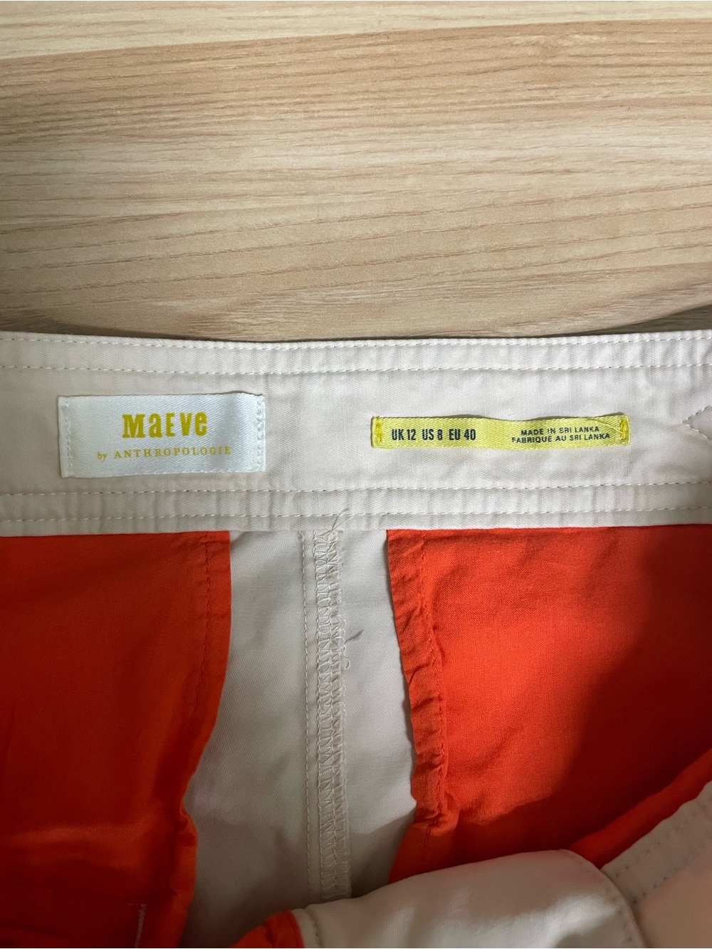 Anthropologie Maeve Ultility Barrel Trouser pants High-Waist Pleated Size 8 - Picture 9 of 11